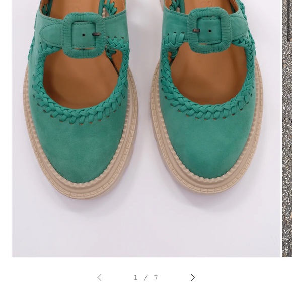 Beklina Mara Maria Sandal Shutter Green 6.5 Sold Out - Picture 4 of 6